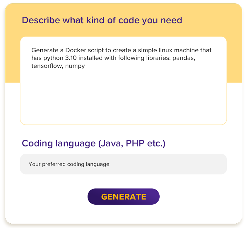 Fix. Improve. Generate.